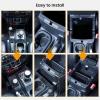 image3PCS Center Console Organizer for 2025 2024 20232018 Jeep Wrangler JL JLU 4XE and Gladiator JT Accessories Gear Shift Storage Tray Hanging Storage Box Not for JKJKU3PCS20182025