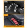 image4PCS Center Console Organizer Tray For Tesla Cybertruck 2024 Accessories Cup Holder Insert Floor Center Console Organizer Hidden Armrest Storage Box Front Under Seat Storage Box2PCS Front Under Seat Storage Box