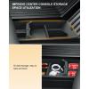 image4PCS Center Console Organizer Tray For Tesla Cybertruck 2024 Accessories Cup Holder Insert Floor Center Console Organizer Hidden Armrest Storage Box Front Under Seat Storage Box6PCS Center Console Organizer Tray