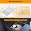 image5PCS Center Console Organizer Tray for Tesla Model Y 20242020Not Fit 2024 2025 Model Y Juniper Interior Accessories with Armrest Storage Tray Hidden Storage Box Cup Holder Center Console MatWhite