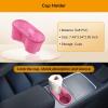 image5PCS Center Console Organizer Tray for Tesla Model Y 20242020Not Fit 2024 2025 Model Y Juniper Interior Accessories with Armrest Storage Tray Hidden Storage Box Cup Holder Center Console MatPink