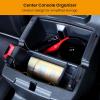 image5PCS Center Console Organizer for 20182023 Jeep Wrangler JL JLU and Gladiator JT Accessories Gear Shift Tray Hanging Storage Box Armrest Hidden Box Passenger Side Grab Bar Tray Not for JK3PCS20182025
