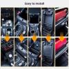 image5PCS Center Console Organizer for 20182023 Jeep Wrangler JL JLU and Gladiator JT Accessories Gear Shift Tray Hanging Storage Box Armrest Hidden Box Passenger Side Grab Bar Tray Not for JKblack