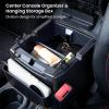 image5PCS Center Console Organizer for 20182023 Jeep Wrangler JL JLU and Gladiator JT Accessories Gear Shift Tray Hanging Storage Box Armrest Hidden Box Passenger Side Grab Bar Tray Not for JK5PCS20242025