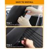 imageLeather Seat Back Protector for Tesla WearResistant Backseat Kick Mats with Organizer Pocket Waterproof Scratchproof Rear Door Sill Protector for Tesla Model Y Accessories 2024 20232020 2 Set