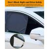 imageSunshade Side Windows for Tesla Model Y BANKKY 7PCS Rear Windshield Sun Shades Cover Kit for Model Y 20242020 Sun Visor Sunproof UV Rays Privacy Protection Car Interior Accessories Black
