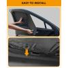 imageSunshade Side Windows for Tesla Model Y BANKKY 7PCS Rear Windshield Sun Shades Cover Kit for Model Y 20242020 Sun Visor Sunproof UV Rays Privacy Protection Car Interior Accessories Black